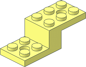 Bracket  5 x  2 x  1.333 with Ribs in Centre