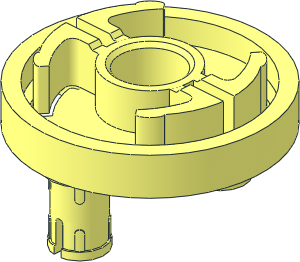 Technic Rotation Joint Socket with Two Friction Pins