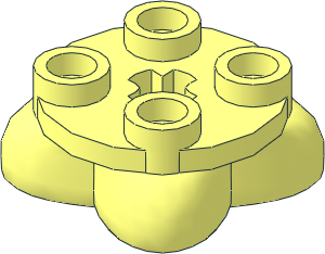 Figure Feet  2 x  2 x  0.667 with  4 Feet