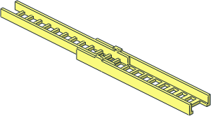 Ladder  2.4 x 13 2-Section (Extended)