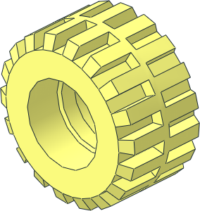 Tyre 12/ 40 x 11 Wide with Centre Band