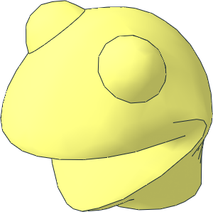 Minifig Head Muppet Frog
