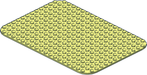 Baseplate 14 x 20 with Rounded Corners