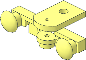 ~Train Buffer Beam with Open Buffer Bottom for Sealed Magnet (Type 2)
