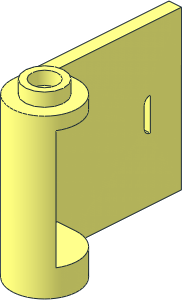 Door  1 x  3 x  2 Right with Hollow Hinge