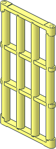 Door  1 x  4 x  6 Lattice