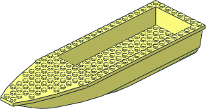 Boat Hull Floating 28 x  8