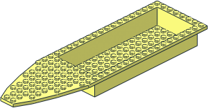 Boat Hull Floating 28 x  8 Deck
