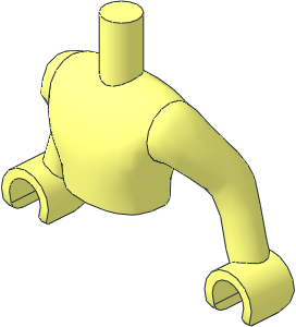 Figure Friends Man Torso with Arms