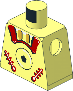 Minifig Torso with Astro Pattern