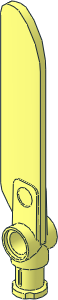 Technic Rotor  1 Blade  8L with Peghole and Axlehole
