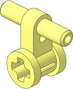 Technic Pneumatic Hose Connector with Bush