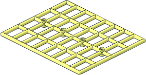 Bar 11 x 13 Grille