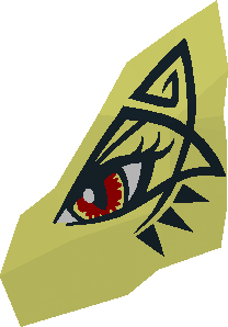 ~Animal Dragon Head Elves Red Eyes and Black Interlace Pattern