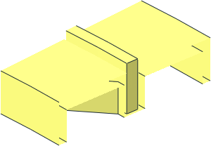 ~Monorail Track Curve - 4.5 Degree Segment