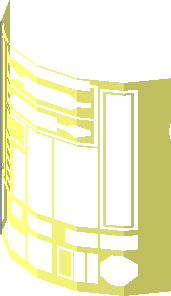 ~Cylinder  2 x  2 x  2 Robot Body with SW Astromech Pattern - Background