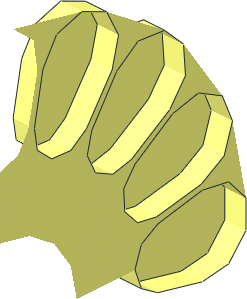 ~Animal Dinosaur Body Quarter - Position Locking Ratched Quarter