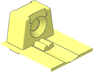 ~Click Lock Hinge Single Finger for Hinge Tile  1 x  4
