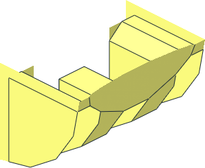 ~Hinge Arm Locking - Center Body 1/4
