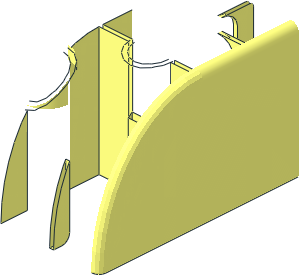 ~Quatro Slope Brick Curved  2 x  2 - Front Areas