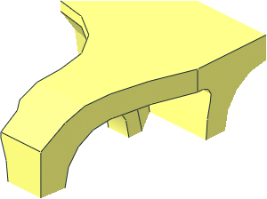 ~Constraction Ball Joint Socket with Closed Axle Holes and Angled Tip - Quarter