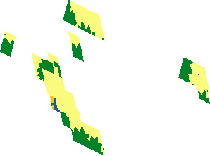 ~Baseplate 32 x 32 Canyon with Island - Back