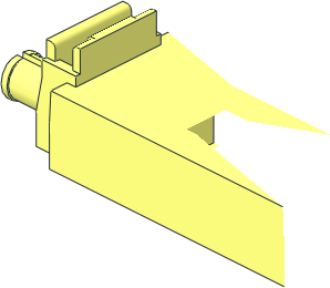 ~Brick  2 x  5 with Two Pins - Half