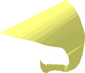 ~Sheet Plastic  8.5 x  7 Motorcycle Windscreen Top (Formed)