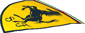 ~Logo Ferrari Badge Rounded (since 1990) Formed