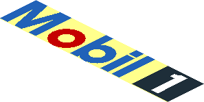 ~Logo Mobil1 Coloured with Background
