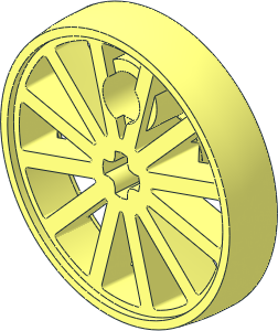 | BBB Train Wheel Blind Driver 30.4 mm