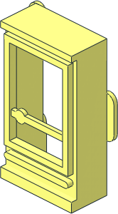 Mursten Door  1 x  2 x  3 Right