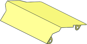Cardboard Ramp 16 x 14 (Formed)