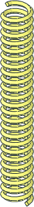 Technic Shock Absorber  9L Thick Spring (Compressed)