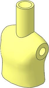 Figure Friends Girl Torso Dual Mould without Pattern
