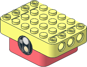 Electric Bluetooth Color Sensor with Coral Bottom