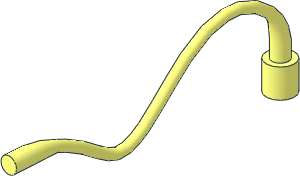 Plant Vine with Bar and Bar Hole