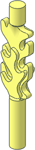 Bar  4L with Flame Protusions