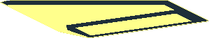 =Sticker  3.9 x  5.6 with Black Space Shuttle Tail Lines Right Side