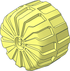 Wheel 48 x 76 with Tread on Sidewall