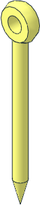 Keychain - Eye Screw