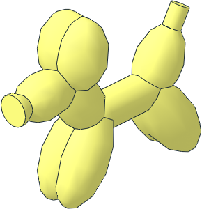 Minifig Balloon Dog