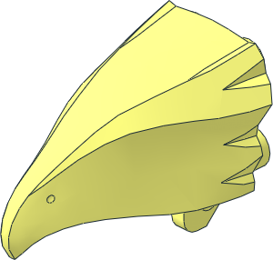 Animal Bird Head Upper Jaw