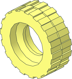 Tyre  6.4/ 75 x  8 Shallow Offset Tread
