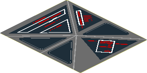 Sticker  2.8 x  3.3 with Red and White Signs on Screen Right