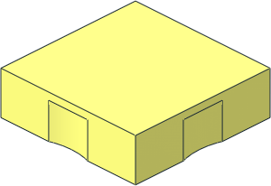 Duplo Tile  2 x  2 x  0.5