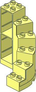 Duplo Stairs with Drawer Slots