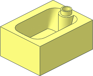 Duplo Bathtub Small  3 x  4 x  1.5