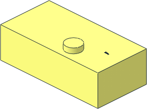 Brick Braille 2 x 4 with 1 Stud (DOTS-3) with "'" Pattern