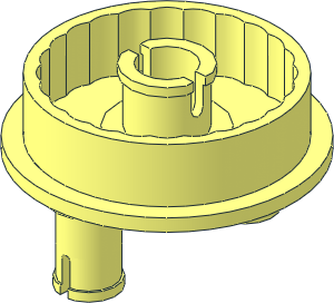 Technic Rotation Joint Disk with Pin and 2 Technic Pins